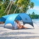 thumbnail image 1 of Carpa de playa Flycoop, 230 x 150 x 135 cm, con protección UV, color azul, 1 of 9