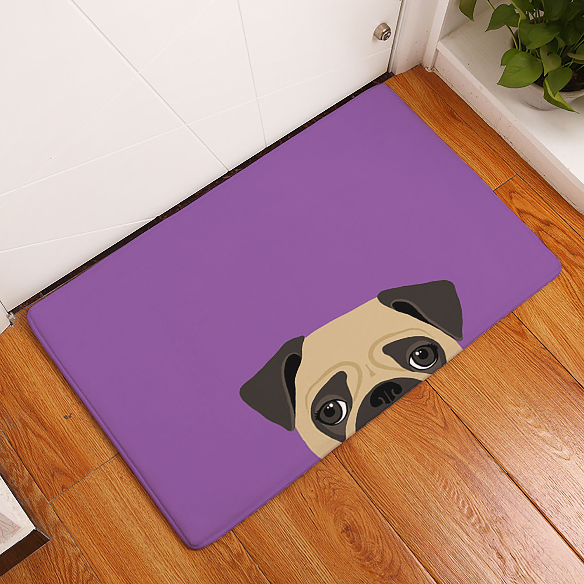 Dog Print Doormat Entrance Floor Mat Outdoor Indoor Carpet Bath Kitchen Rug US