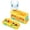 Yellow, variant on 1Set Paint Brush Rinser, Multifunctional Paint Brush Cleaner, Painting Water Dispenser Water Cycle Rinser, Tool for Acrylic, Watercolor, and Water-Based Paints, 8.5X7.5In (White Green)