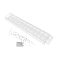 thumbnail image 1 of Centro de mesa floral rectangular Florero de acrílico Maceta Maceta Titular de contenedor de flores Florero de arte decorativo moderno para el regalo de la decoración de la oficina hoyos perfecl florero de acrílico, 1 of 8