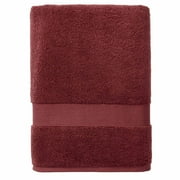Better Homes & Gardens Signature Soft Solid Cotton 6 Piece Bath Towel Set,Deep Redwood