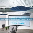 thumbnail image 5 of VIVO Navy Blue Acoustic Ceiling Waffle Panel, 5 of 8