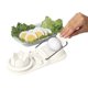 thumbnail image 2 of leyfeng Rebanador de huevos 2 en 1 Cocina multifunción Cortador de huevos Cortador de secciones Molde Flor Bordes Gadgets Inoxidable, 2 of 8