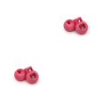 thumbnail image 3 of Naiovety 2 uds tapones de cordón ajuste de palancas de extremo de bloqueo con cierres de resorte accesorios de cierre botón de cordón rosa Rosa roja 2piezas, 3 of 6