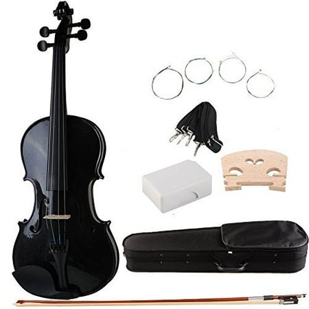 ADM 4/4 Full Size Handcrafted Solid Wood Student Acoustic Violin Starter