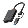 thumbnail image 1 of Lector de tarjetas 8 en 1 Tipo C USB3.0 kusrkot Admite lectura de 2 TB Adaptador OTG Plug and Play, 1 of 8