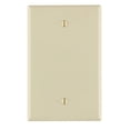 thumbnail image 1 of Placa de pared Leviton PJ13-T para 1 módulo tamaño intermedio color almendra claro, 1 of 3