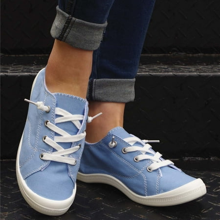 

Womens Canvas Shoes Casual Cute Sneakers Low Cut Lace up Fashion Comfortable for Walking
