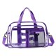thumbnail image 5 of Bolsa de lona transparente de PVC, portátil, para deportes, ideal para festivales de música y otros eventos deportivos. Púrpura, 5 of 8