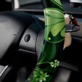 thumbnail image 5 of Saint Patrick's Day 14.5 Inch Printing PVC Leather Car Wheel Cover Auto Accessories Steering Wheel Cover, 5 of 6