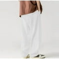 thumbnail image 4 of BLCHUNen Sweatpants for Men Drawstring Elastic Waist Corduroy Outdoor Daily Casual Active Athletic Sports Pants, 4 of 8
