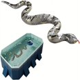 thumbnail image 4 of Large Inflatable Snake, 1pc Inflatable Fake Snake Garden Swimming Pool Inflatable Snake, Floating Inflatable Snake PVC Inflatable Realistic Fake Snake, 4 of 5