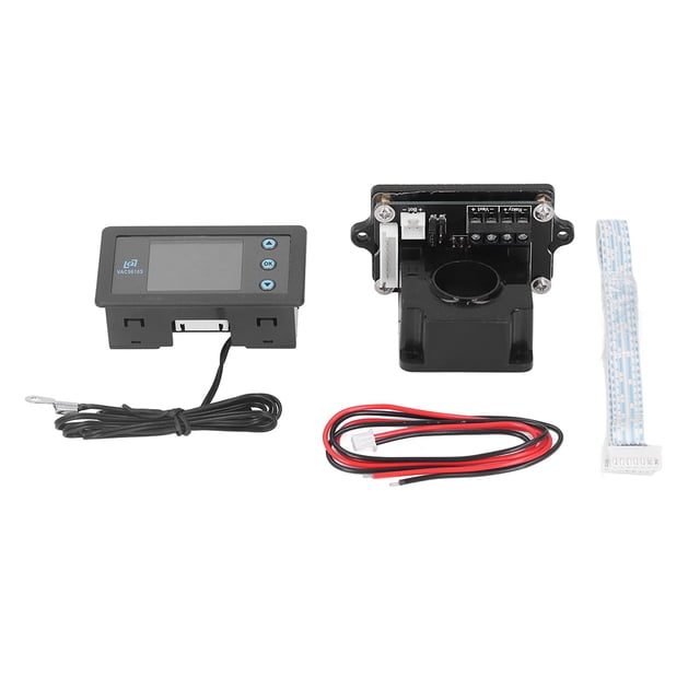 Injueey VAC9610S Probador de amperímetro de voltaje con cable Detector de interrupción Cullen de temperatura LCD colorido con función de control Electrónica 500A