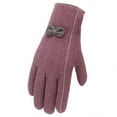 thumbnail image 2 of Puntoco Clearance Women Cartoon Winter Cold and Warm Windproof Outdoor Cycling Ski Gloves Purple, 2 of 2