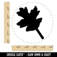 thumbnail image 2 of Oak Leaf Solid Rubber Stamp for Scrapbooking Crafting Stamping - Large 1-1/4 Inch, 2 of 7