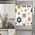 thumbnail image 3 of Yayeee Magnetic Dishwasher Cover for The Front Decoration Home Kitchen Machine Sticker Protector, Beige Retro Flower, 3 of 6