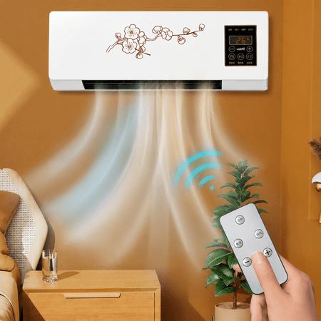 Wall Mount Air Conditioner on Clearance, Combined Cooling and Heating 5000 BTU AC Unit, Energy-saving Air Conditioner for Home Bedroom Office