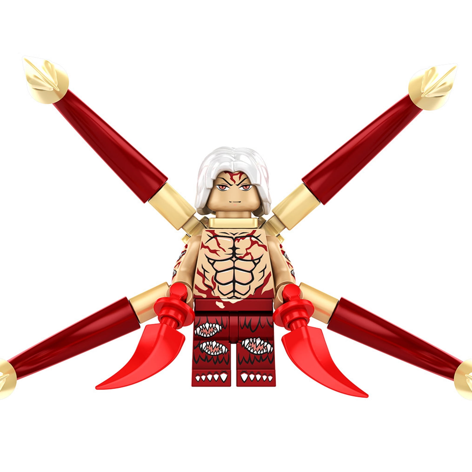 SSBSM 4 5cm Demon Slayer Minifigure DIY Assembled Puzzle Toy 