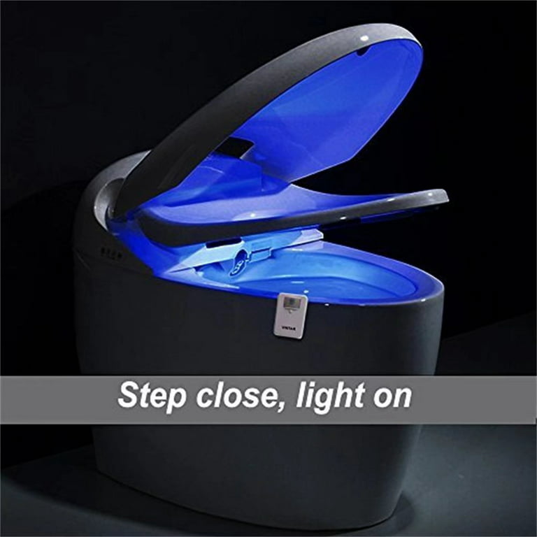 VINTAR 1 Pack 16-Color Toilet Night Light, Motion Sensor Activated