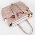 thumbnail image 4 of SPEKSEE Women Floral Cotton-Padded Tote Shoulder Bag Large Capacity Daily, 4 of 10