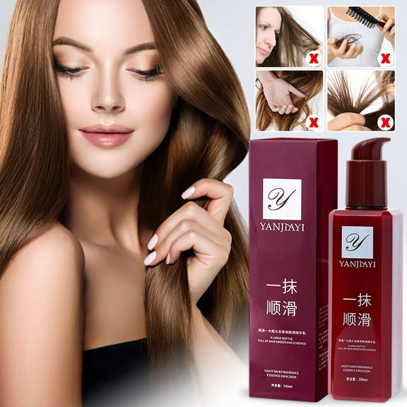 KeirineCC Magic Hair Care Serum, Hair Smoothing Leave-in Conditioner, A Touch of Magic Hair Care, Magic Hair Care, Nourishing Hair Conditioner, Hair Smooth Anti-Frizz for Curly, Dry, Damaged