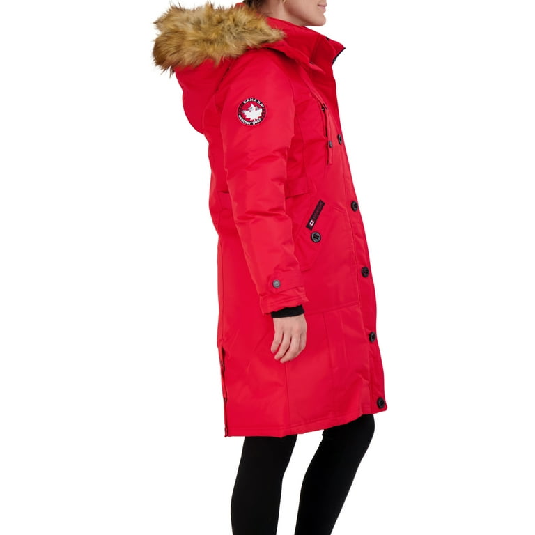 Canada weather hotsell gear red coat