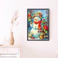 thumbnail image 2 of Kit de Muñeco de Nieve 5D DIY Cgtredaw 40x60cm, 2 of 9