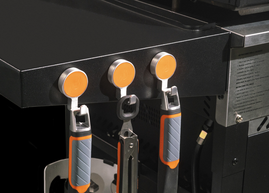 Blackstone Tool Holder Combo with Griddle Tool Rack and Magnetic Hooks - image 5 of 9