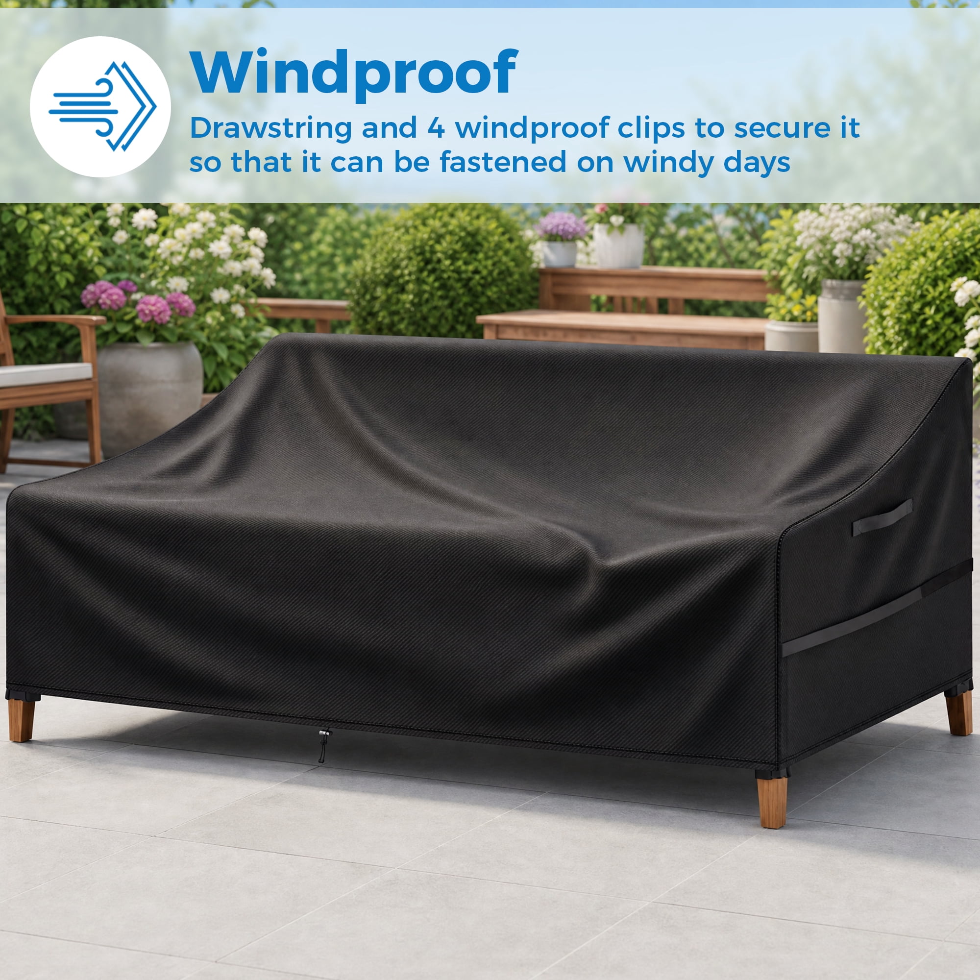 定価以下 NEIGHBORHOOD GRIP SWANY SOFA COVER NASUM Outdoor 3-Seater Sofa Cover, Weatherproof 420D Oxford Cloth