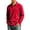 2# Red, variant on Long Sleeve Polo Shirts for Men Button Collared Retro Pullover Vintage Lapel Collar Golf Work Top Relaxed Fit Classic T-Shirt with Pocket