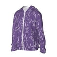 thumbnail image 2 of Fotbe Lavender Flowers Men's Women's UPF 50+ Sun Protection Jacket Hooded Cooling Shirt with Pockets Hiking Outdoor Performance-, 2 of 9