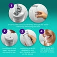 thumbnail image 6 of GuruNanda Compact Dental Water Flosser - Travel Size Oral Irrigation - 180ml Tank- White, 6 of 10