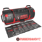 Rubberbanditz- Extra Large Fitness Sandbag for Workout | Heavy Duty 120 lb