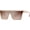 Brown, variant on Square Big Sunglasses Women Thick Frame Flat Top Mirrored Sunnies Shades Goggle Siamese Lens SJ2117