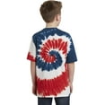 thumbnail image 3 of Port & Company Boy's Essential Tie-Dye Short Sleeve T-Shirt - PC147Y, 3 of 3