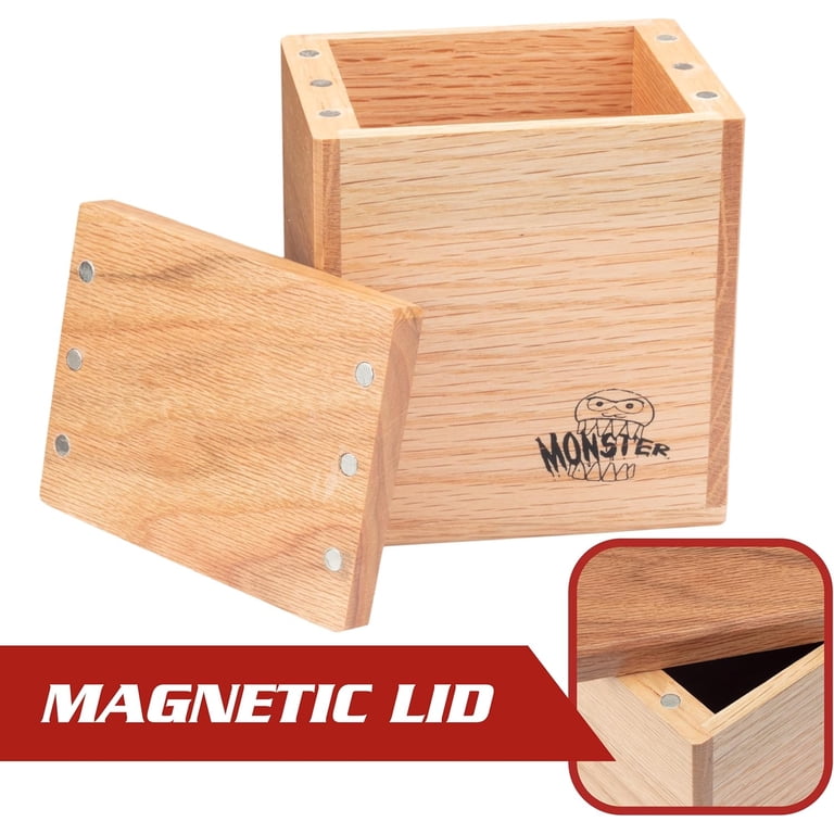 yugioh premium deck box Amazon.com: UAONO Card Deck Box for Yugioh MTG, 100+ Deck Case with 2  Dividers, PU Leather Storage Box, Compatible with Collectible Trading Cards  (Black & Red, Sky Dragon) : Toys & Games main image 0