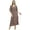 Gray, variant on Bimba Women's Blue Floral Printed Beach Long Coverup Maxi Dress Caftan-20