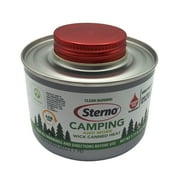 Sterno Camp Wick Fuel Cans - 6-Hour Burn Time, Chafing Dish Fuel Can Burners for Food Warmer, Resealable Twist Chafer Fuel Canned Heat, 7.1fl oz