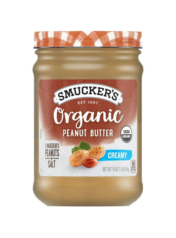 Organic peanut butter in Peanut butter