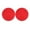 Red, variant on sunsanly 2 Pcs Street Hockey Balls Smooth Surface No Deformation Portable Indoor Outdoor Road Roller Hockey Field Hockey Games Sports Balls
