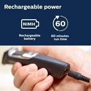 Philips Norelco Multi Groomer 13 Pieces Mens Grooming Kit for Beard, Face, Nose, and Ear Hair Trimmer and Hair Clipper - No Blade Oil Needed, MG3750/60