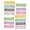 Assorted Color, variant on Gymnture 14PCS Mini Fence Wood Picket for Garden DIY Decor (7 Colors)