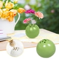 thumbnail image 1 of Florero hecho a mano Flor Ambiente familiar Florero decorativo Florero redondo Adorno de arreglo Wmkox8yii HKAHFKAH1039, 1 of 4