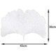 thumbnail image 2 of Paquete de 4 manteles individuales decorativos de Ginkgo Biloba, manteles individuales de PVC, manteles individuales de mesa huecos, resistentes al calor, manteles individuales antideslizant JFHHH pequeña, 2 of 5