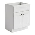 thumbnail image 2 of Brookings 30 Inch Bathroom Vanity, Shaker, Solid Wood, Fully Assembled, Sherwin WilliamsÂ® White â€“ Design House, 214569, 2 of 14