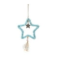 thumbnail image 2 of Fiudx Colgante para Árbol de Navidad, Diseño de Estrella de Peluche, con Cuentas y Plumas, Material Suave y Acogedor, Decoración Navideña Versátil, Fácil de Colgar, Ideal para Habitación y Árbol, 23,, 2 of 6