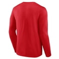 thumbnail image 3 of Men's Logo Athletic Red Cincinnati Reds Heart & Soul Long Sleeve T-Shirt, 3 of 3