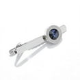 thumbnail image 1 of HLONK ESTONE New Simple Style Metal Crystal Silver Tie Clip For Men Wedding Necktie Tie Clasp Clip, 1 of 8