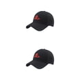 thumbnail image 2 of Sonducket Gorro grande para hombre que agranda y profundiza la forma del sombrero para que se ajuste con múltiples colores y opciones para etiqueta roja negra SG 2Conjunto, 2 of 6
