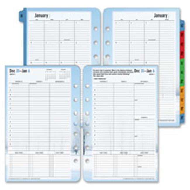 Franklin Covey Co. FDP37624 Weekly Planner Refill,Seasons,Classic,Jan